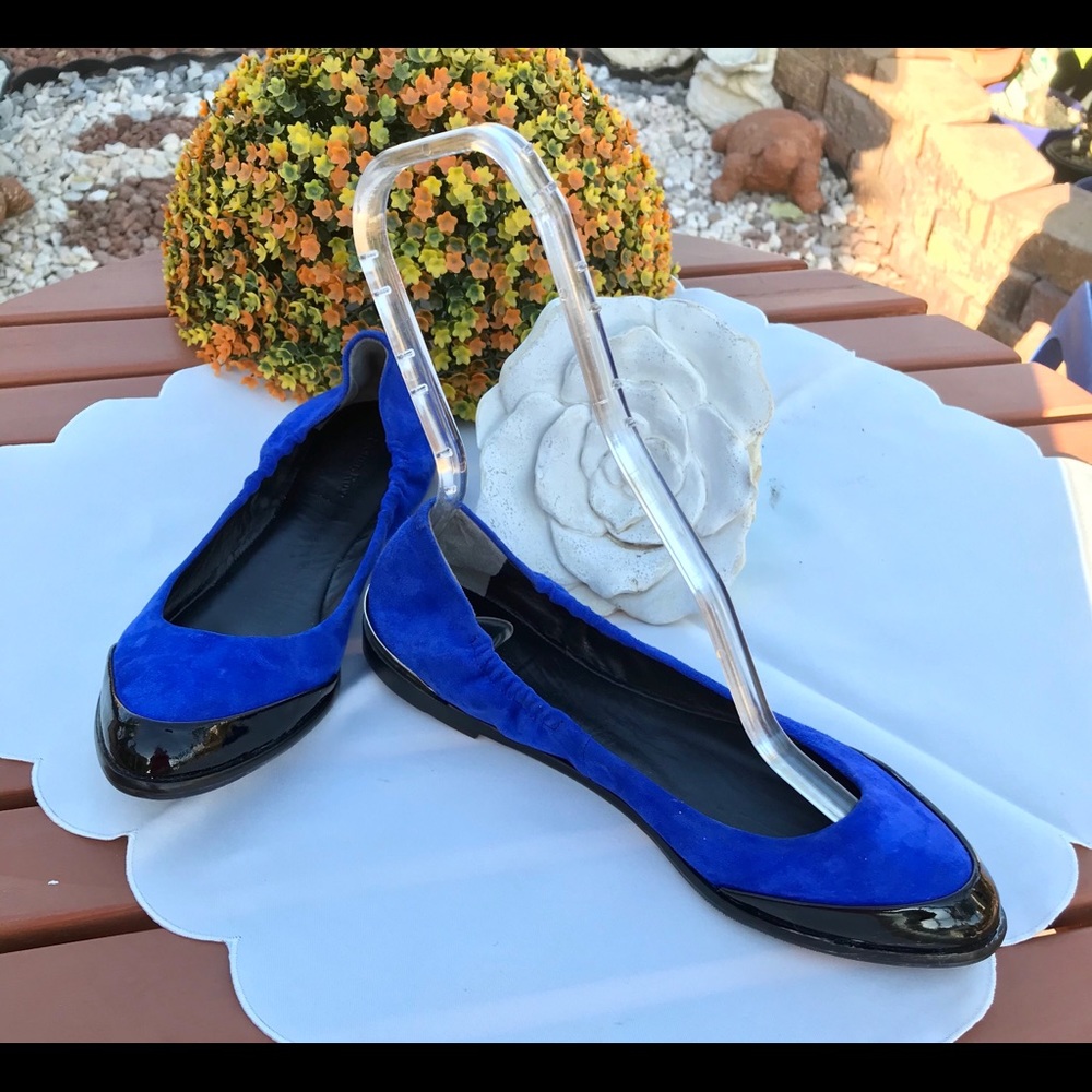 COPY - Rachel Roy- Suede/Patent Ballet Flat Shoes…